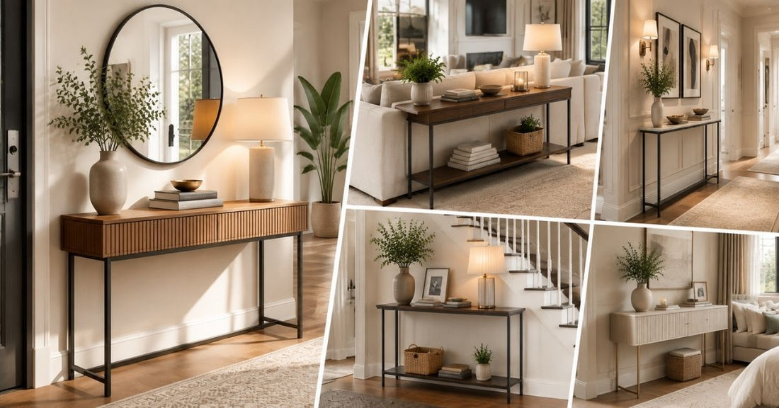 Where Should You Place a Console Table? - Al Thahani Furniture