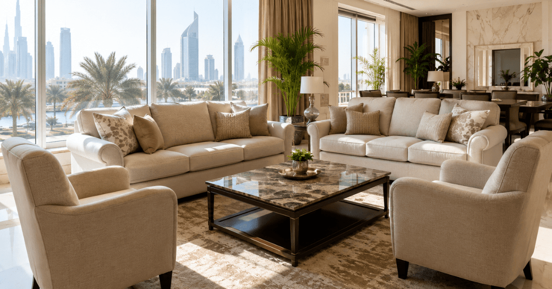 Why Used Sofa Sets and Arm Chairs Are a Smart Choice for UAE Homes - Al Thahani Furniture