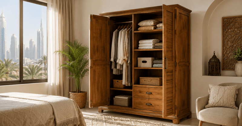 Why Used Wardrobes Are a Smart Storage Solution for UAE Homes - Al Thahani Furniture