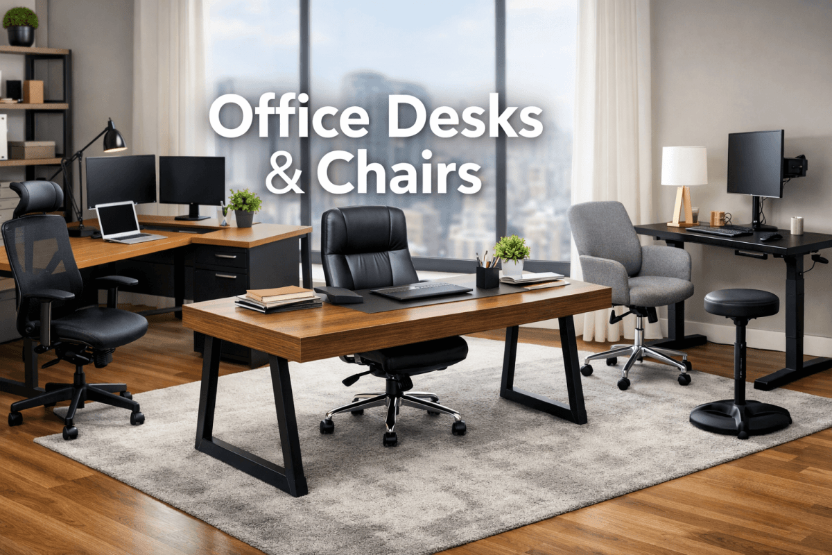 Office Desk & Chairs