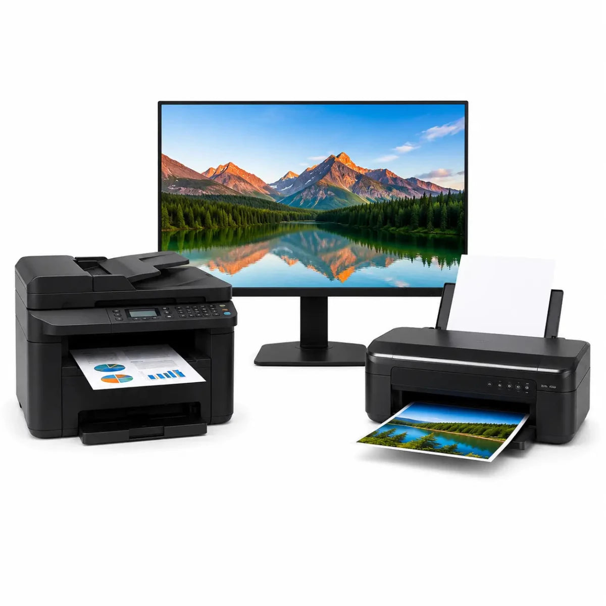 Printer & Pc Display
