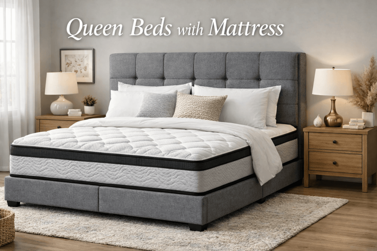 Queen Bed & Mattress