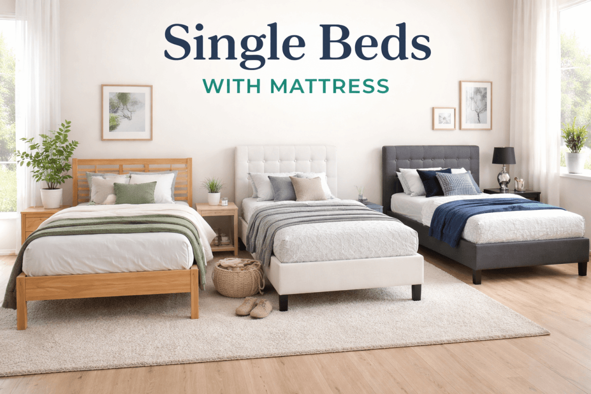 Single Bed & Mattress