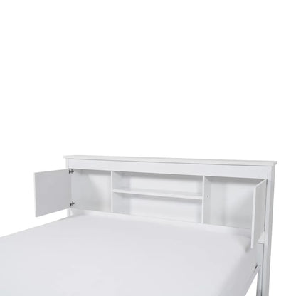 Pan Home King-Size Storage Bed with Mattress – 180 × 200 cm