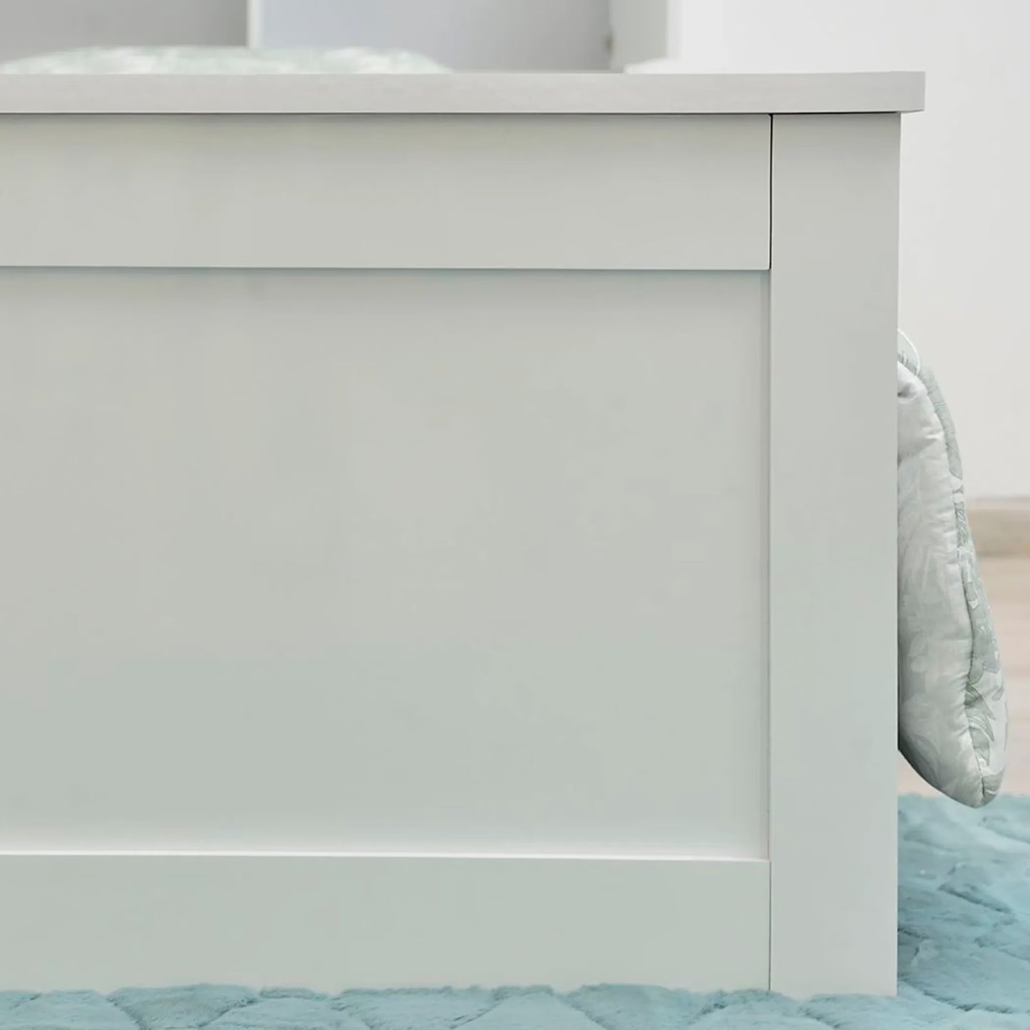 Pan Home King-Size Storage Bed with Mattress – 180 × 200 cm