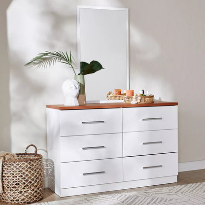 Home Center Prime 5-Piece King Bedroom Set with 6-Door Wardrobe | 180x200 cm - used 8 months