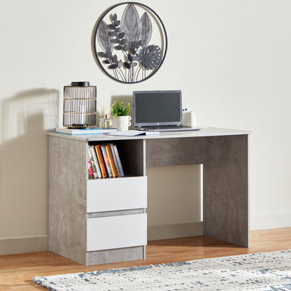 Home Box Alford Patara 2-Drawer Study Desk – 120 × 59.5 × 75 cm