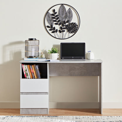 Home Box Alford Patara 2-Drawer Study Desk – 120 × 59.5 × 75 cm
