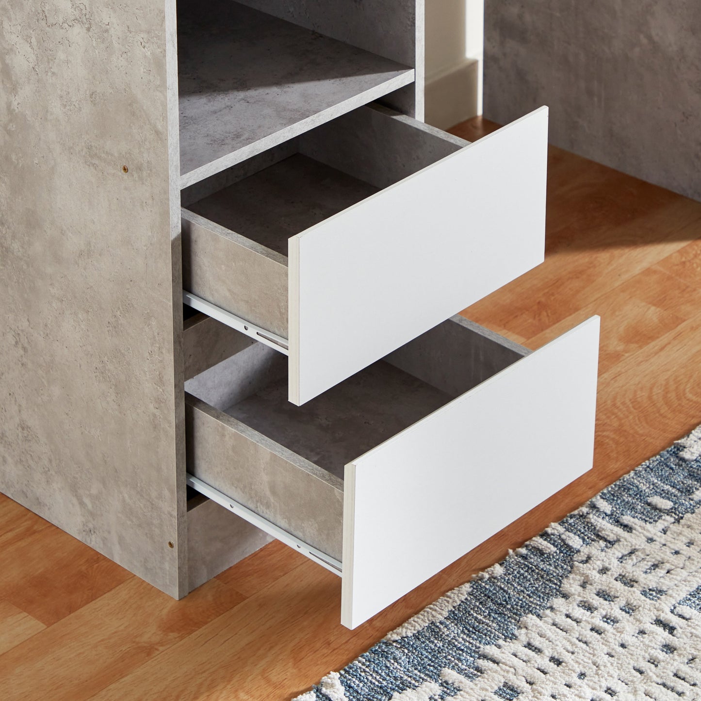 Home Box Alford Patara 2-Drawer Study Desk – 120 × 59.5 × 75 cm