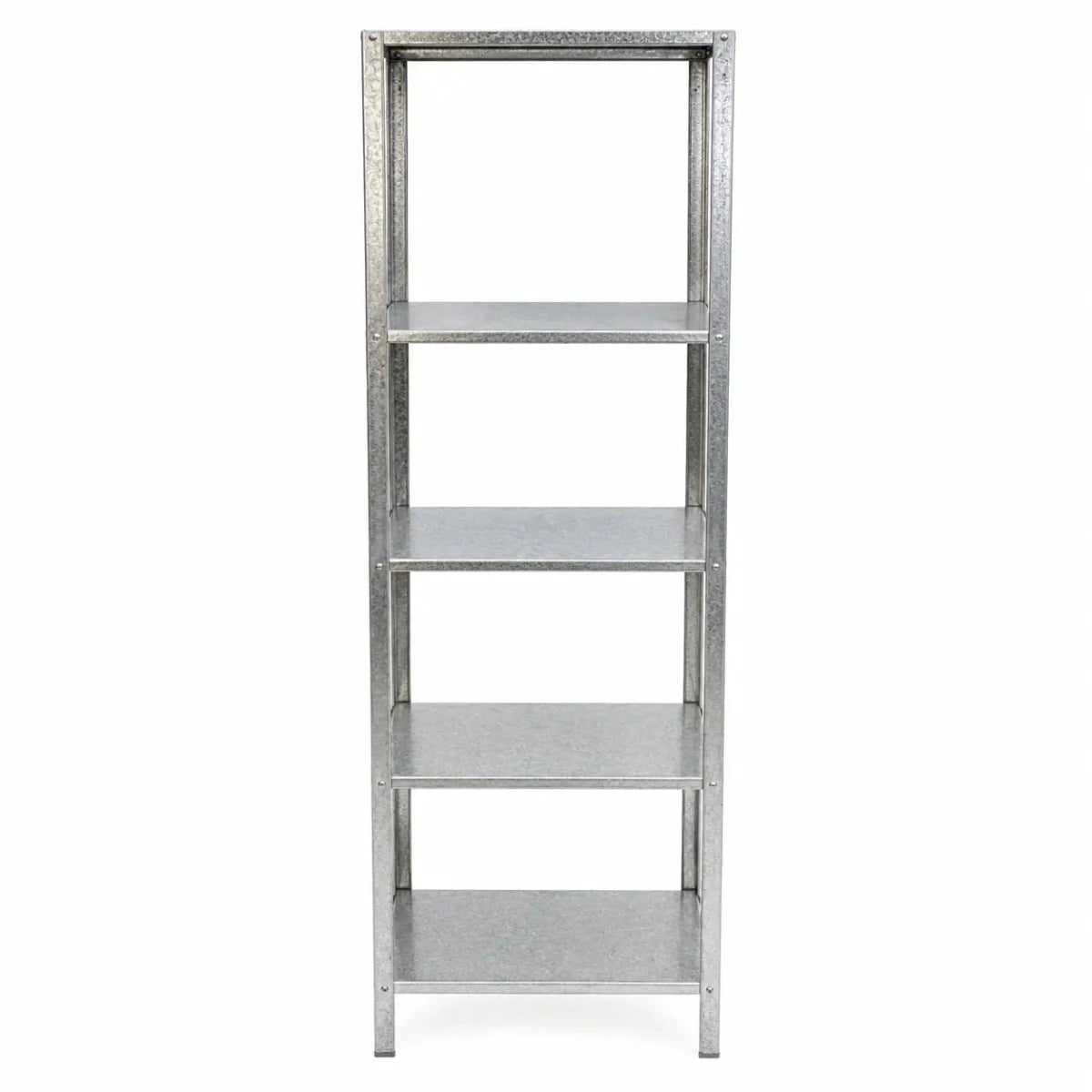 4 - Tier Galvanized Steel Storage Shelving Unit | used 4 months - Al Thahani Furniture