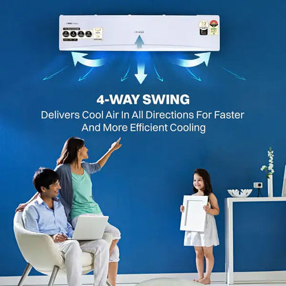 Gree Q4'MATIC-S24C3 Split Air Conditioner | 2 Ton (24,000 BTU), T3 Climate Class - Brand New