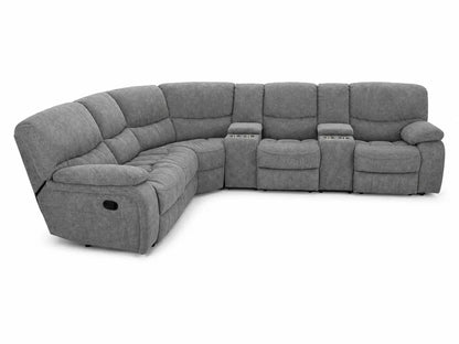 6-Piece Modular Reclining Sectional Sofa - used 10 months - Al Thahani Furniture