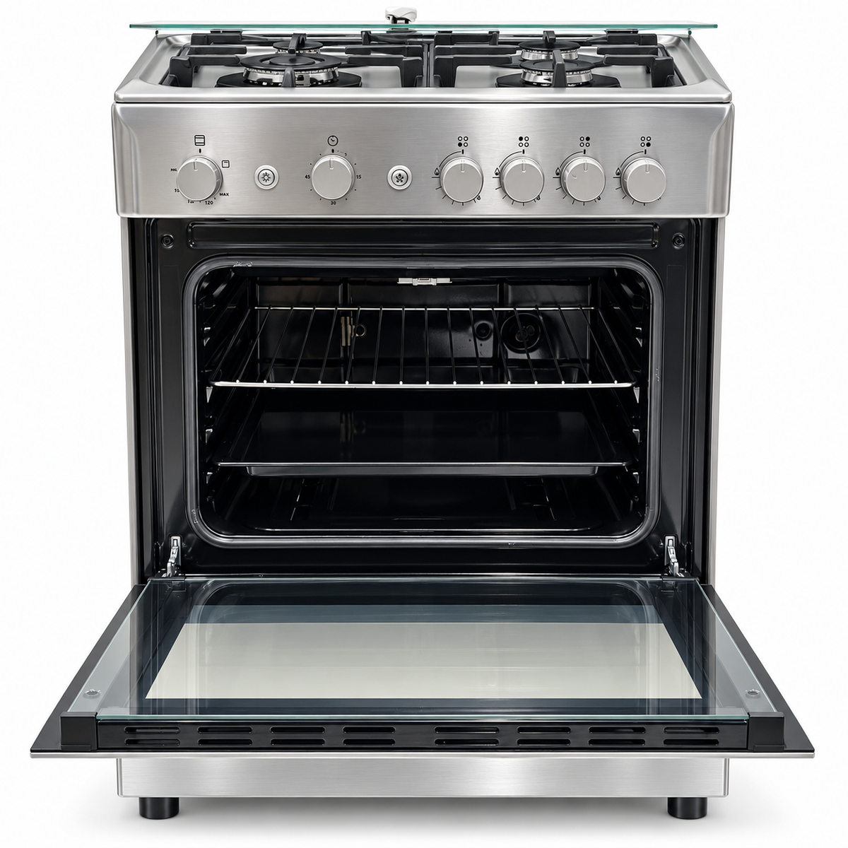 Ariston A6TG1F C(X) EX 60cm 4-Burner Full Gas Cooker with 58L Oven – Stainless Steel