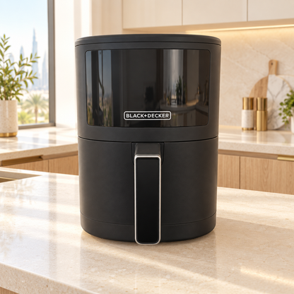 BLACK+DECKER AF3550-B5 3.5L 8-in-1 Digital Air Fryer – 1500W – Black