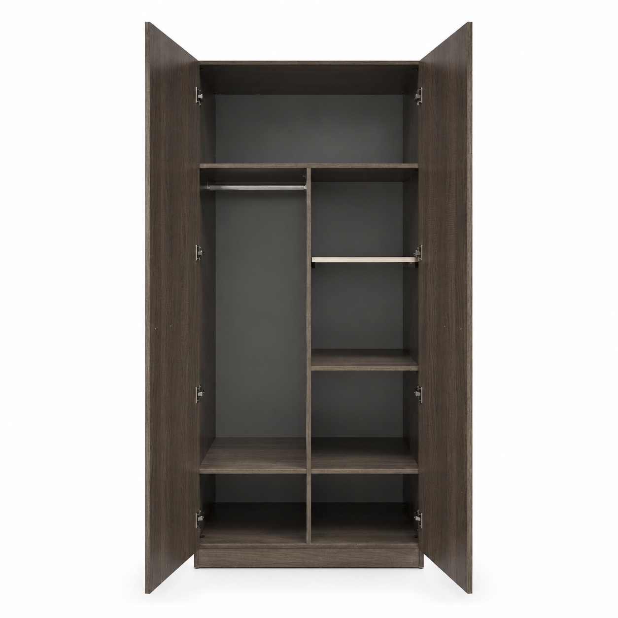 Home Centre 2-Door Wardrobe – Approx. 90 × 40 × 180 cm
