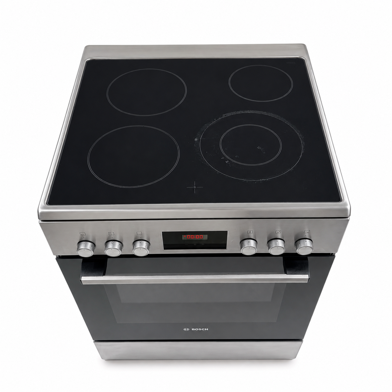 Bosch 60 cm Freestanding Electric Cooker with Ceramic Hob &amp; Oven