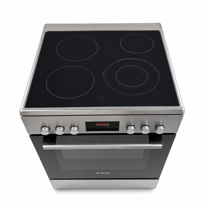 Bosch 60 cm Freestanding Electric Cooker with Ceramic Hob &amp; Oven