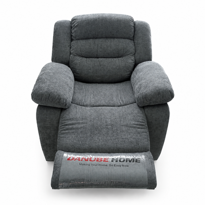 Danube Home Manual Recliner Chair – Dark Grey