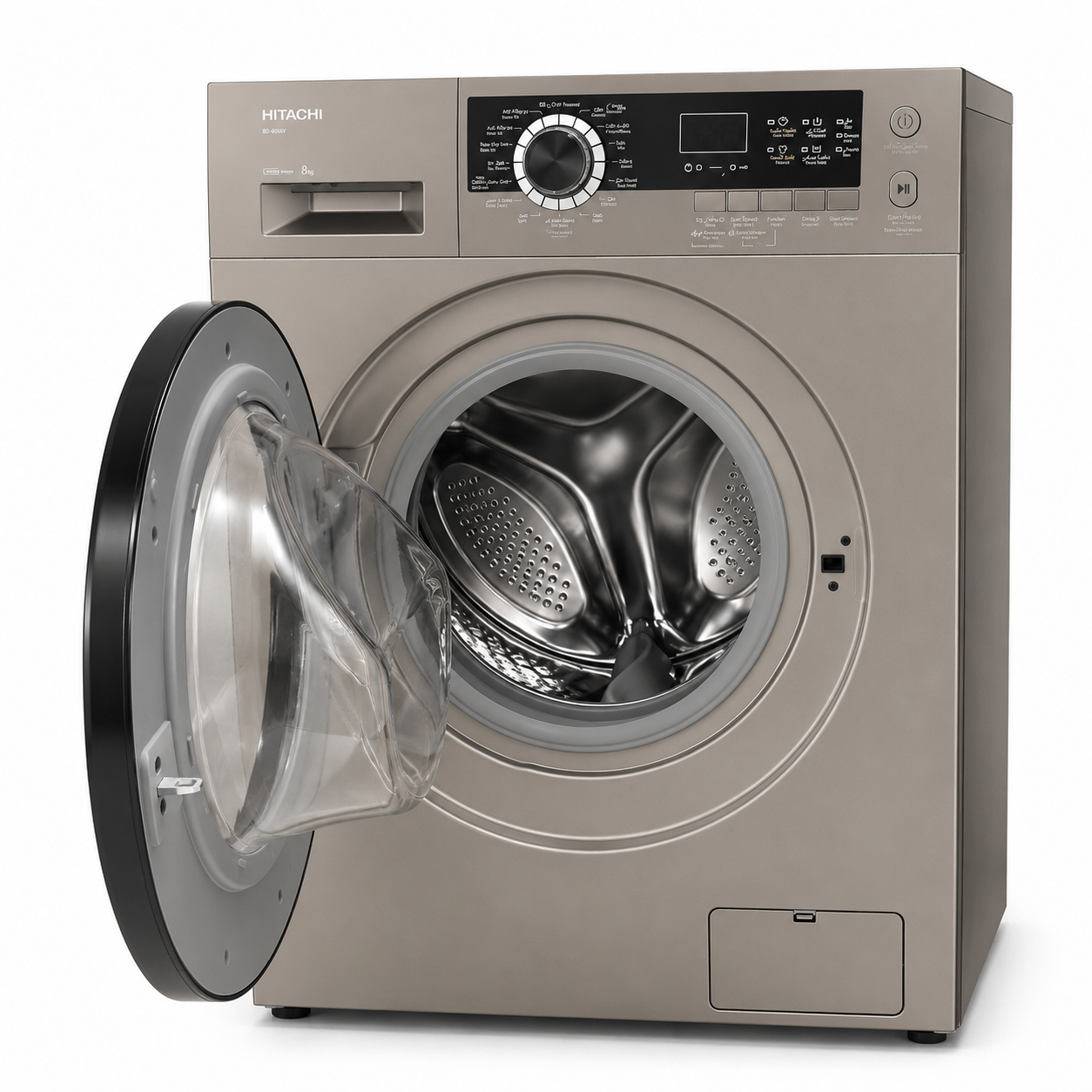 Hitachi 8 kg Front-Load Washing Machine – BD-802HVOS