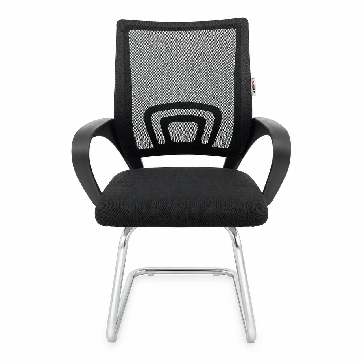 Royaloak Rome Mesh Visitor Chair – Black