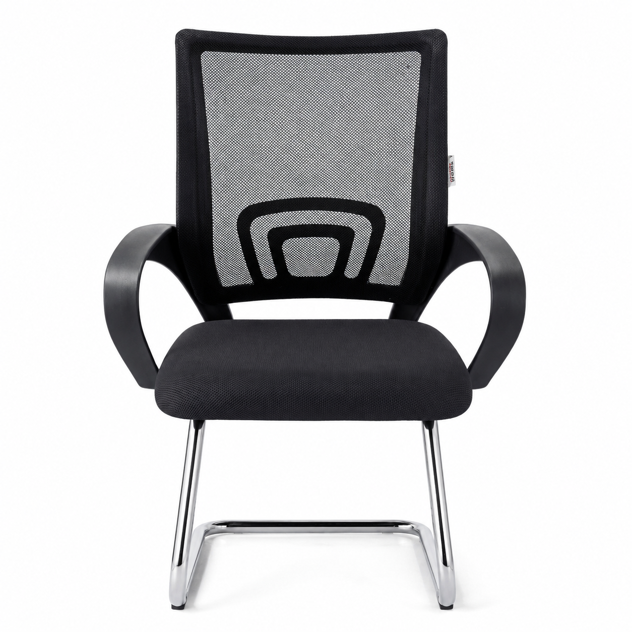 Royaloak Rome Mesh Visitor Chair – Black