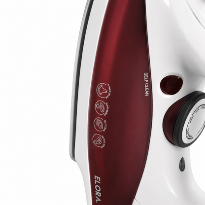 ELORA Steam Iron with Self-Clean Function