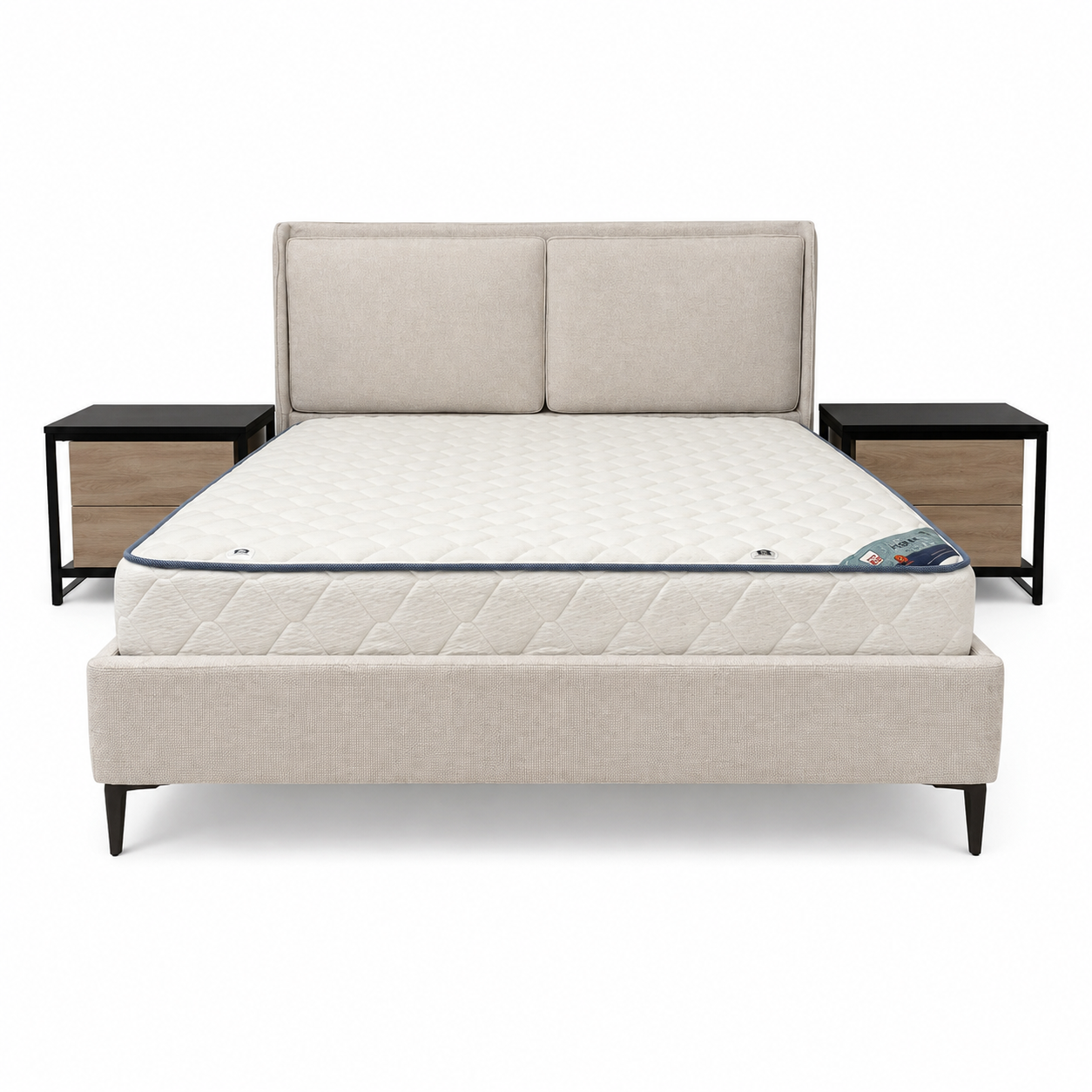 Lifestyle Furniture SM 8386A Queen Bedroom Set with Mattress – 160 × 200 cm