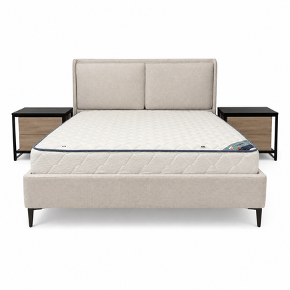Lifestyle Furniture SM 8386A Queen Bedroom Set with Mattress – 160 × 200 cm