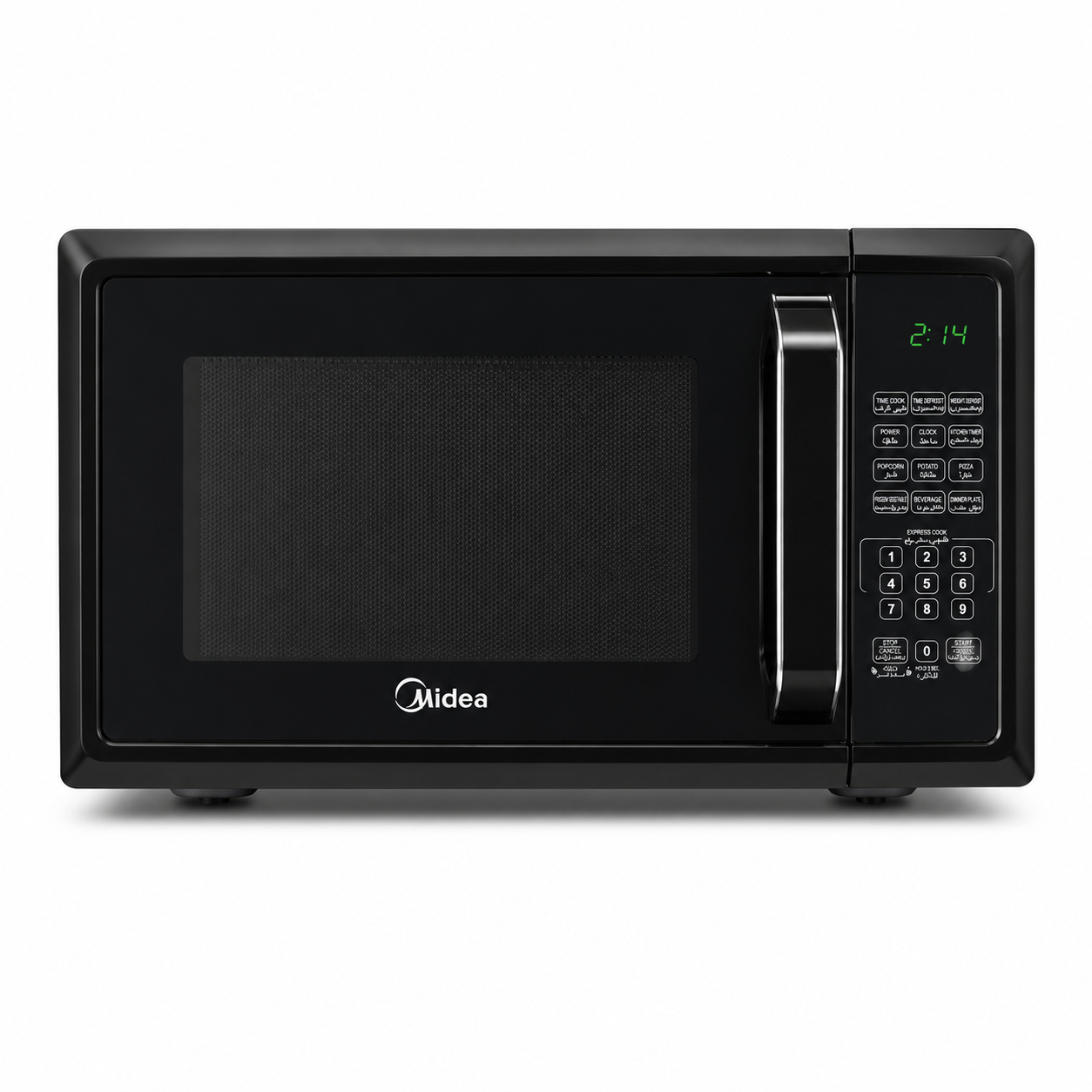 Midea EM925A2GU-BK 25L Digital Solo Microwave Oven | 900W, Black