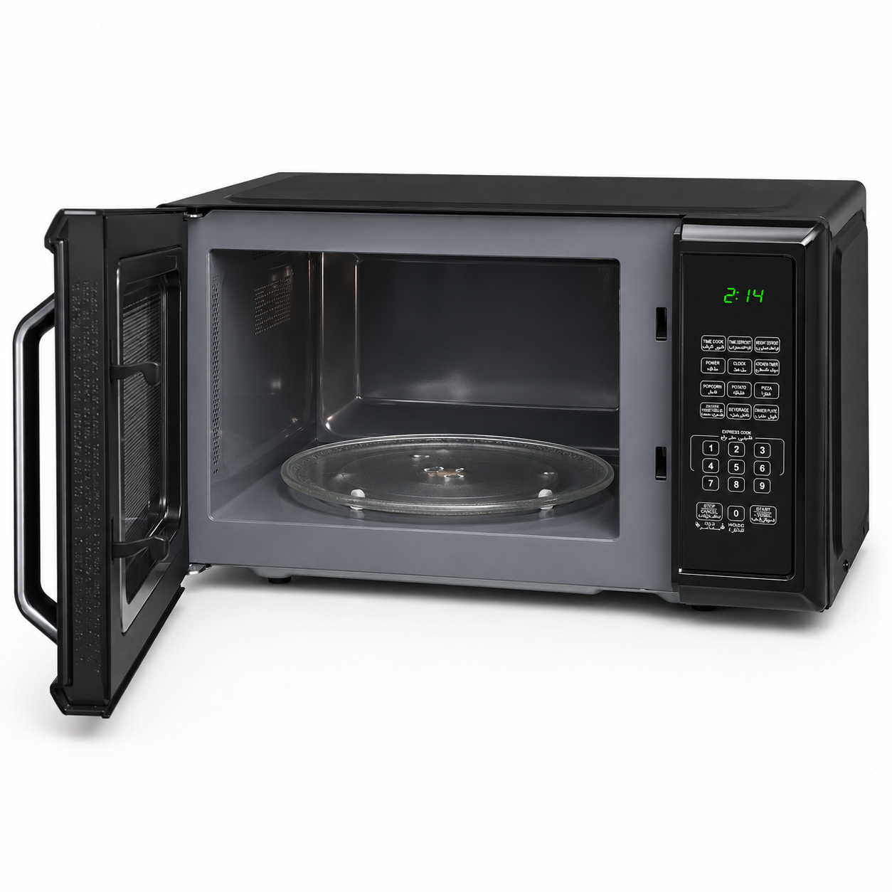 Midea EM925A2GU-BK 25L Digital Solo Microwave Oven | 900W, Black