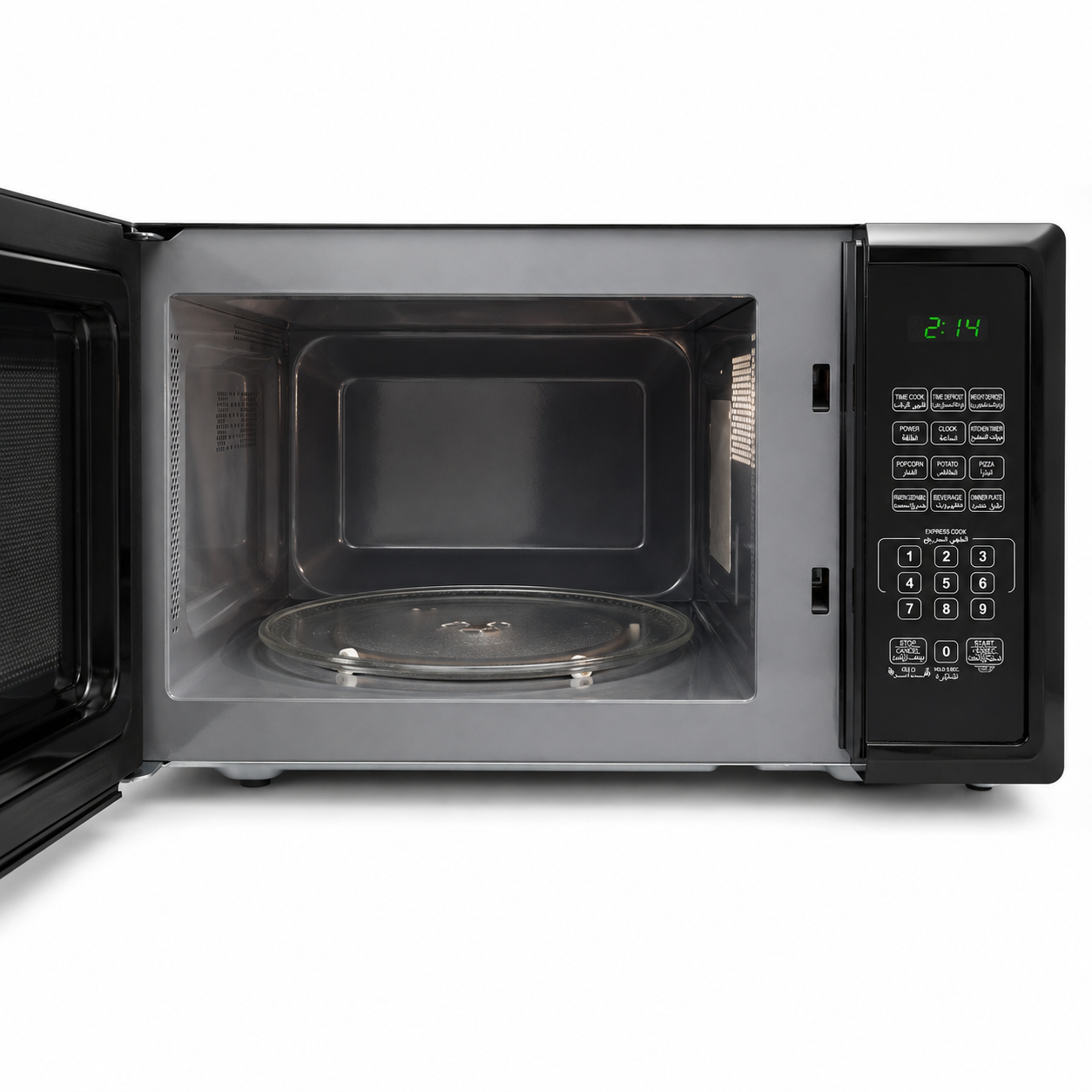 Midea EM925A2GU-BK 25L Digital Solo Microwave Oven | 900W, Black