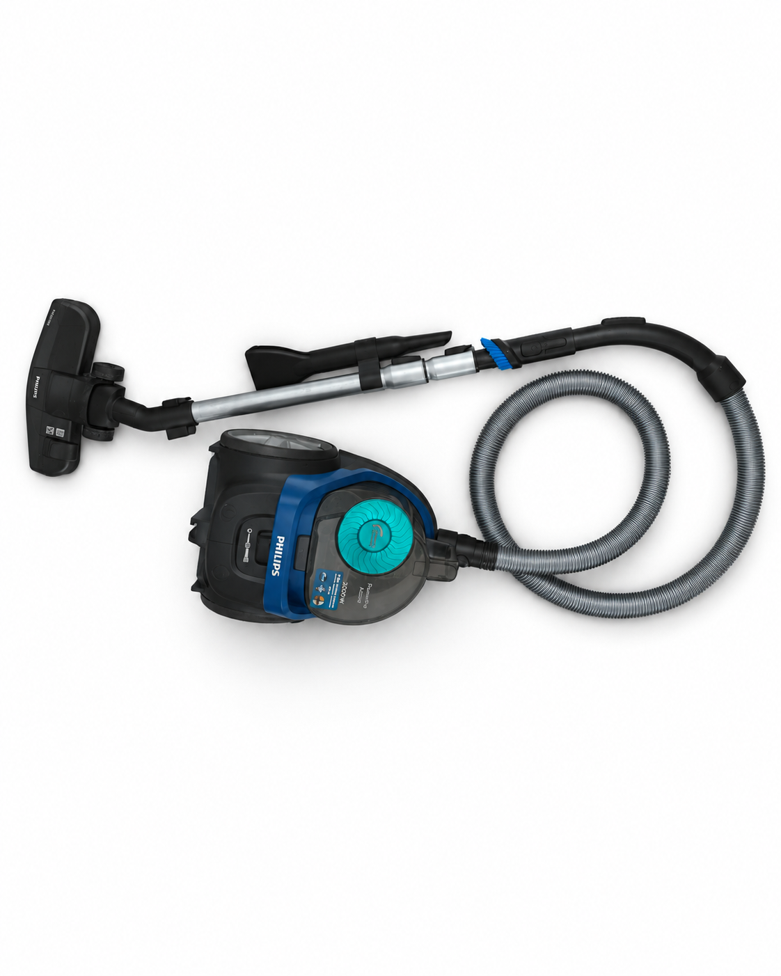 Philips FC9570/62 5000 Series PowerPro Active Bagless Vacuum Cleaner | 2000W, Dark Blue