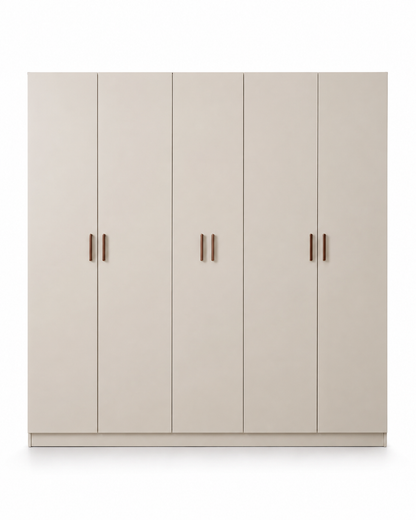 Royal Furniture Senna Painted 6-Door Wardrobe – 240 × 60 × 217 cm