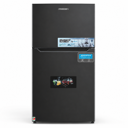 Nikai NRF601FSSINV 600L Double-Door No-Frost Inverter Refrigerator | Silver