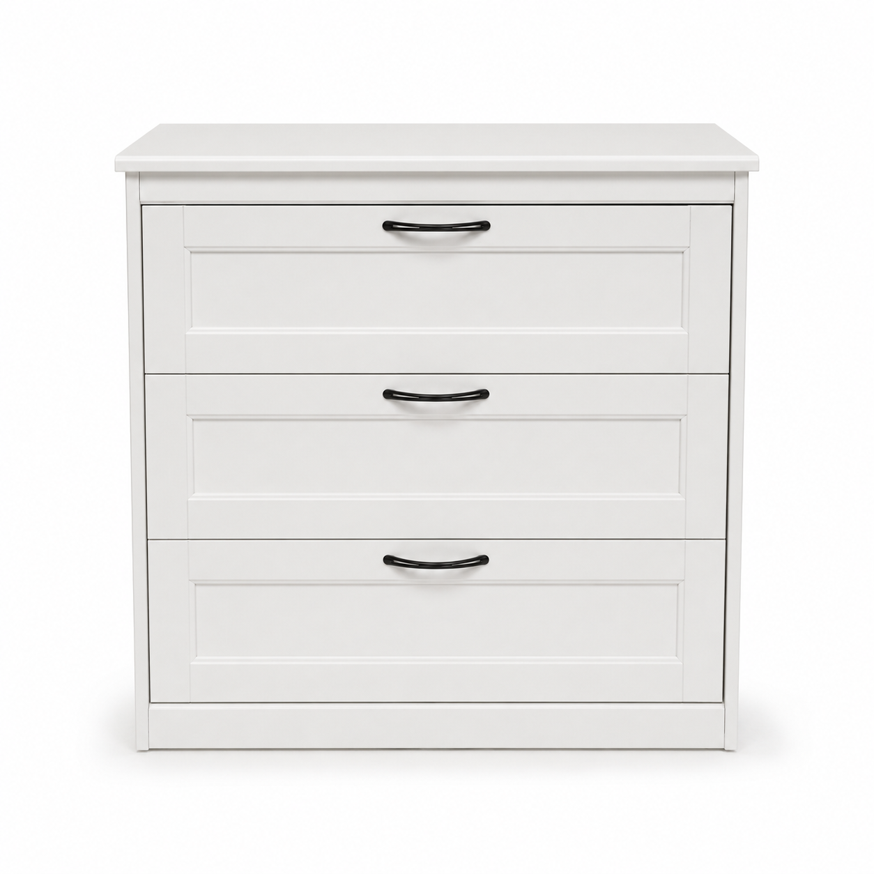 IKEA SONGESAND Chest of 3 Drawers – White – 82 × 50 × 81 cm