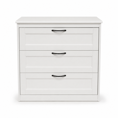 IKEA SONGESAND Chest of 3 Drawers – White – 82 × 50 × 81 cm