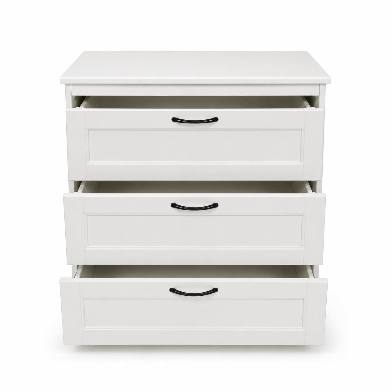 IKEA SONGESAND Chest of 3 Drawers – White – 82 × 50 × 81 cm