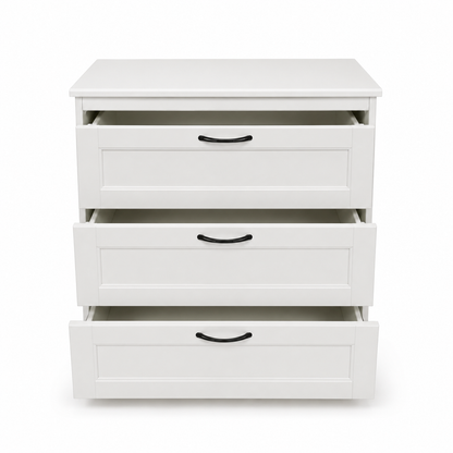 IKEA SONGESAND Chest of 3 Drawers – White – 82 × 50 × 81 cm