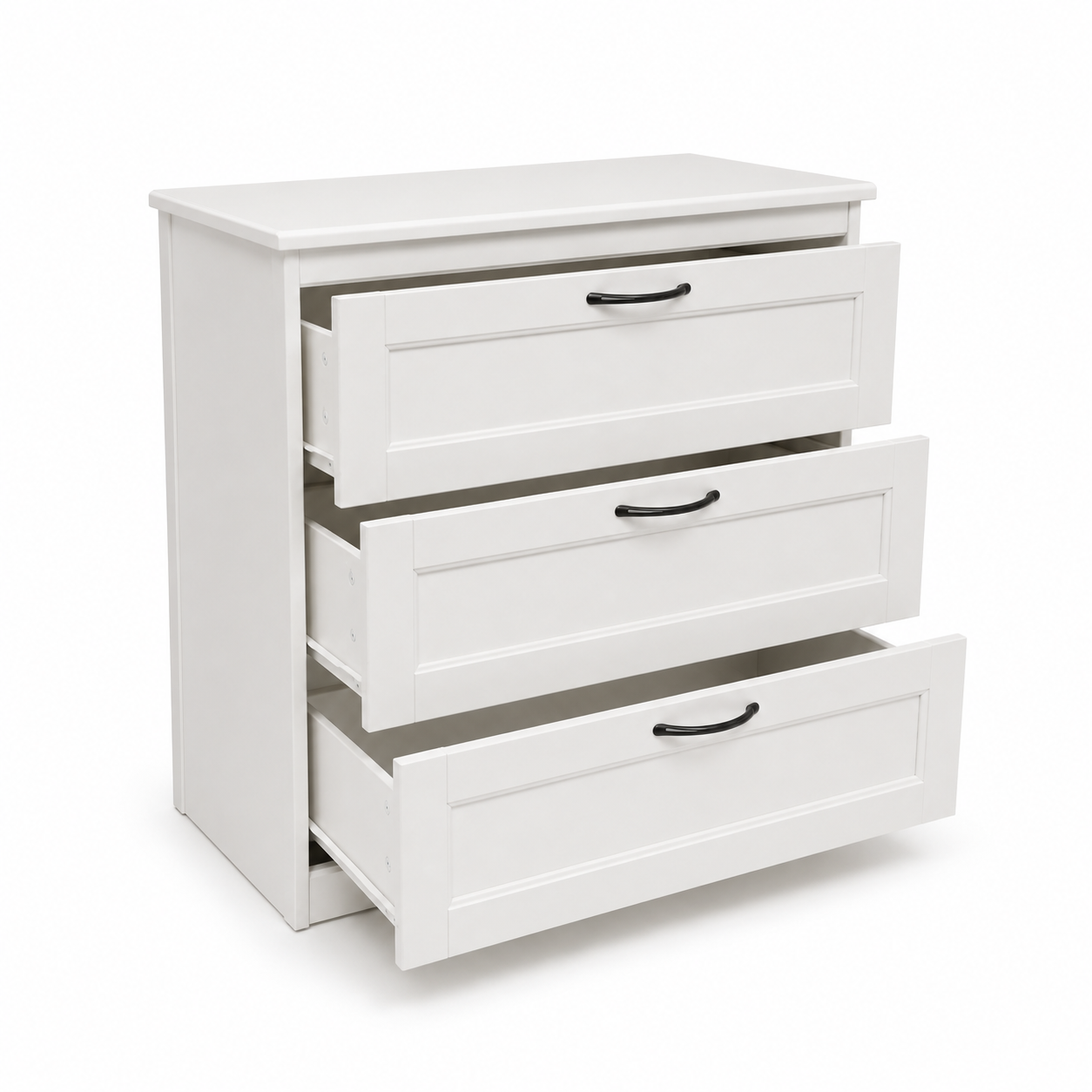 IKEA SONGESAND Chest of 3 Drawers – White – 82 × 50 × 81 cm