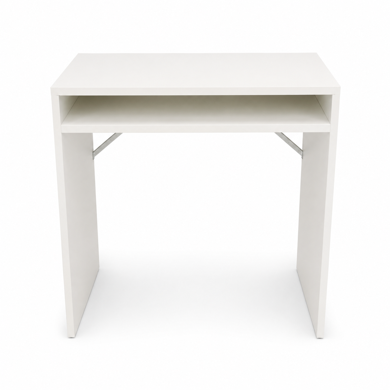 IKEA TORALD Compact Study Desk with Shelf – White – 65 × 40 × 75 cm