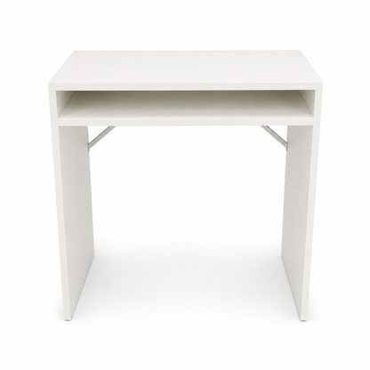 IKEA TORALD Compact Study Desk with Shelf – White – 65 × 40 × 75 cm