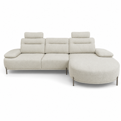 Home Centre Fernan 3-Seater Fabric Left Corner Sofa – Beige