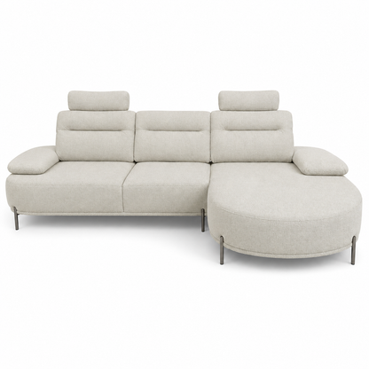 Home Centre Fernan 3-Seater Fabric Left Corner Sofa – Beige