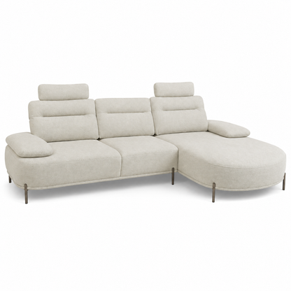 Home Centre Fernan 3-Seater Fabric Left Corner Sofa – Beige