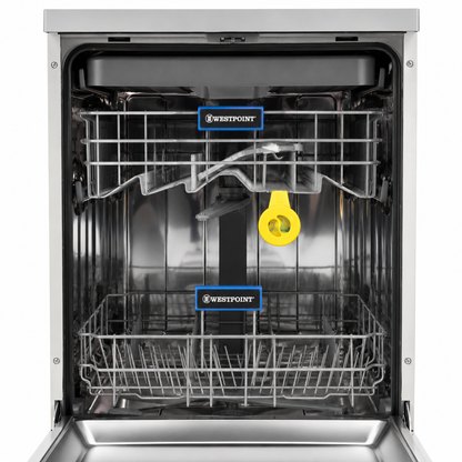 Westpoint WYS-1523.I 15-Place Setting Freestanding Dishwasher – Stainless Steel