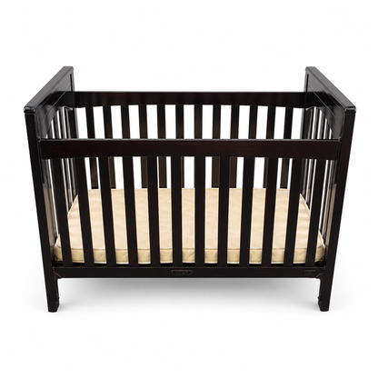 Giggles Jolie Wooden Baby Crib – Brown – 132 × 70 cm Mattress Size