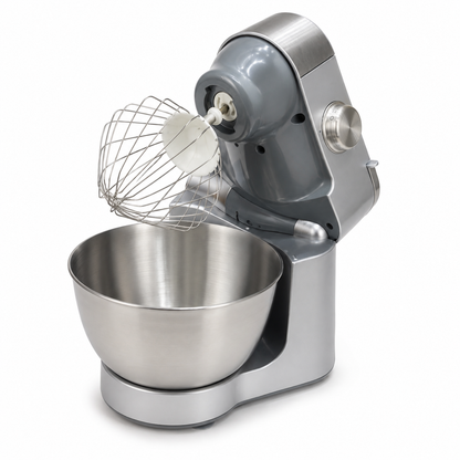 Kenwood Prospero KM28 900W Stand Mixer with 4.3L Stainless Steel Bowl &amp; 3 Mixing Tools – Silver