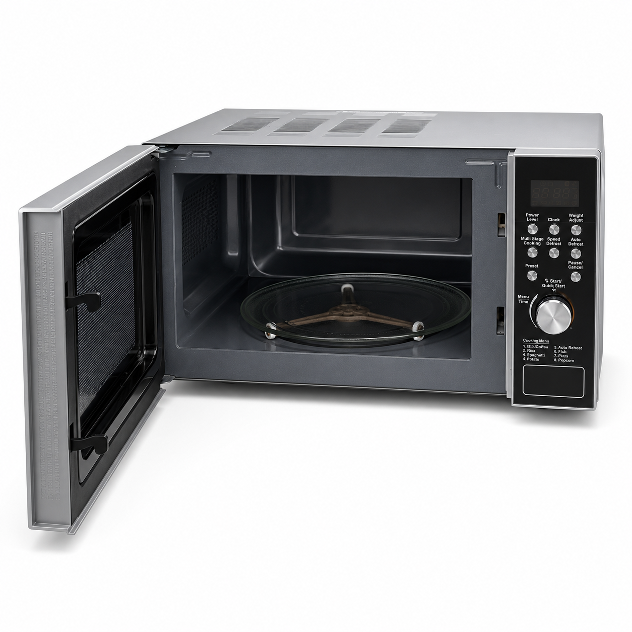 Bompani BO-20DS 20L Digital Microwave Oven – 700W – Stainless Steel