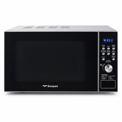 Bompani BO-20DS 20L Digital Microwave Oven – 700W – Stainless Steel