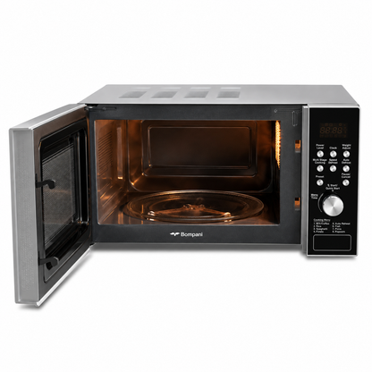 Bompani BO-20DS 20L Digital Microwave Oven – 700W – Stainless Steel